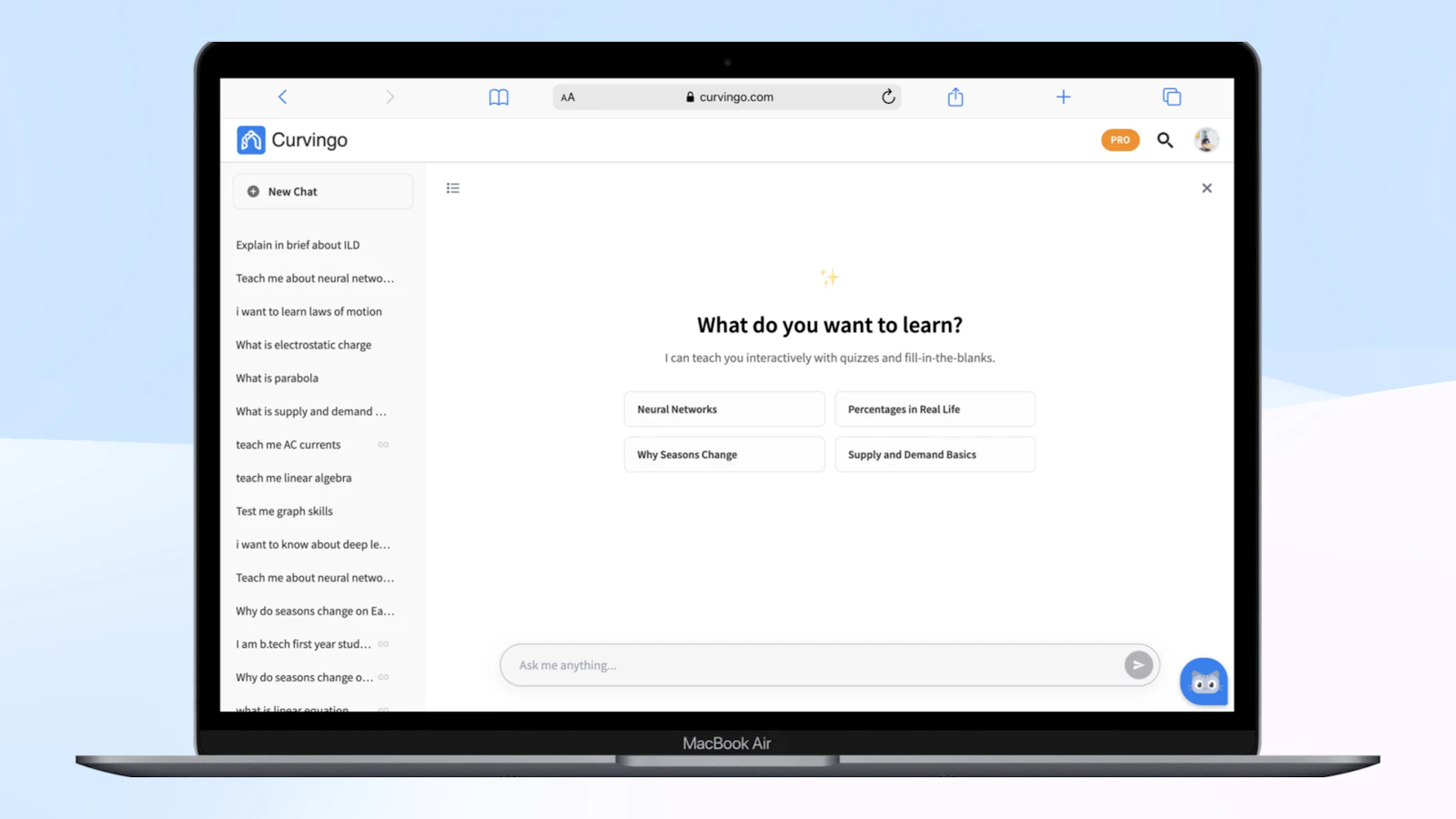 Curvingo screenshot 3
