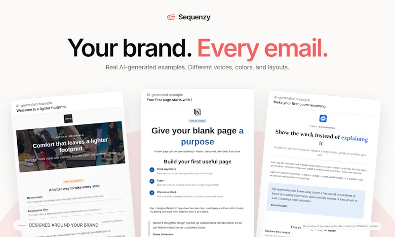 Sequenzy: AI-Native Email Marketing Tool screenshot 4