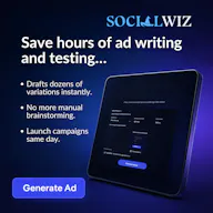 Socialwiz Ad Copy Generator