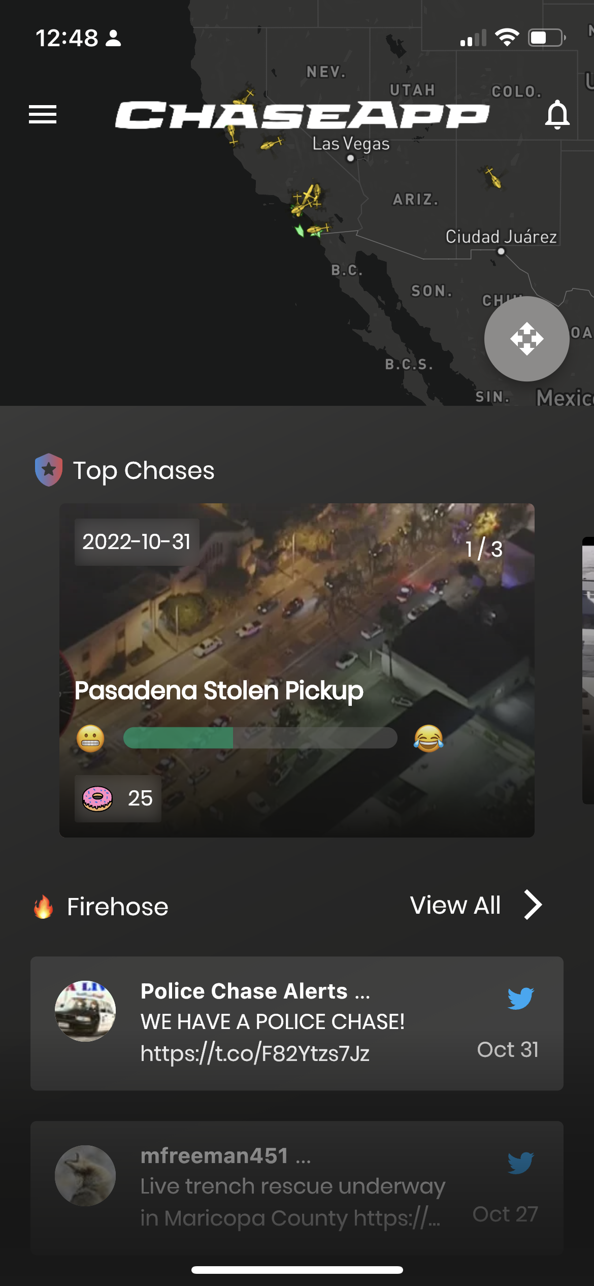 Chasapp: attività di polizia dal vivo media 1