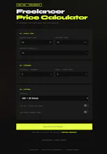 FreelanceKit - Price Calculator gallery image