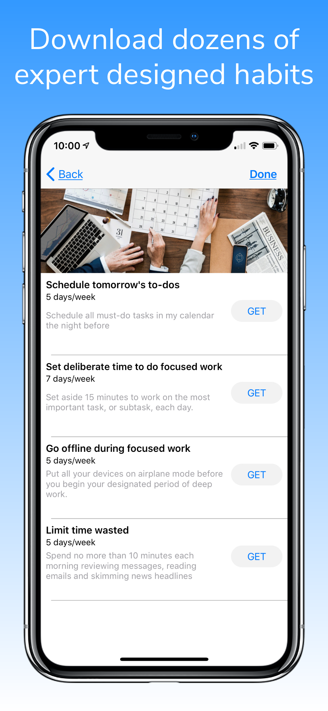 Build Habits gallery image