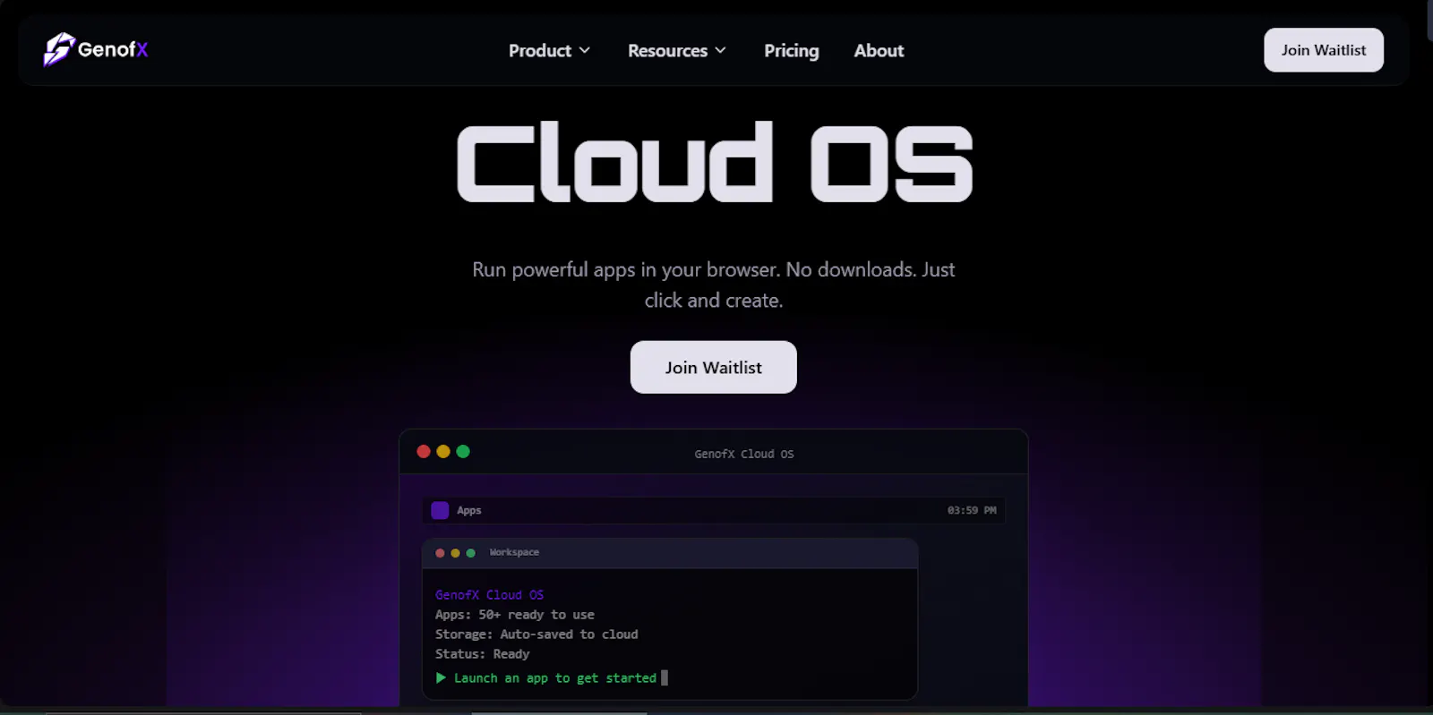 GenofX screenshot 1