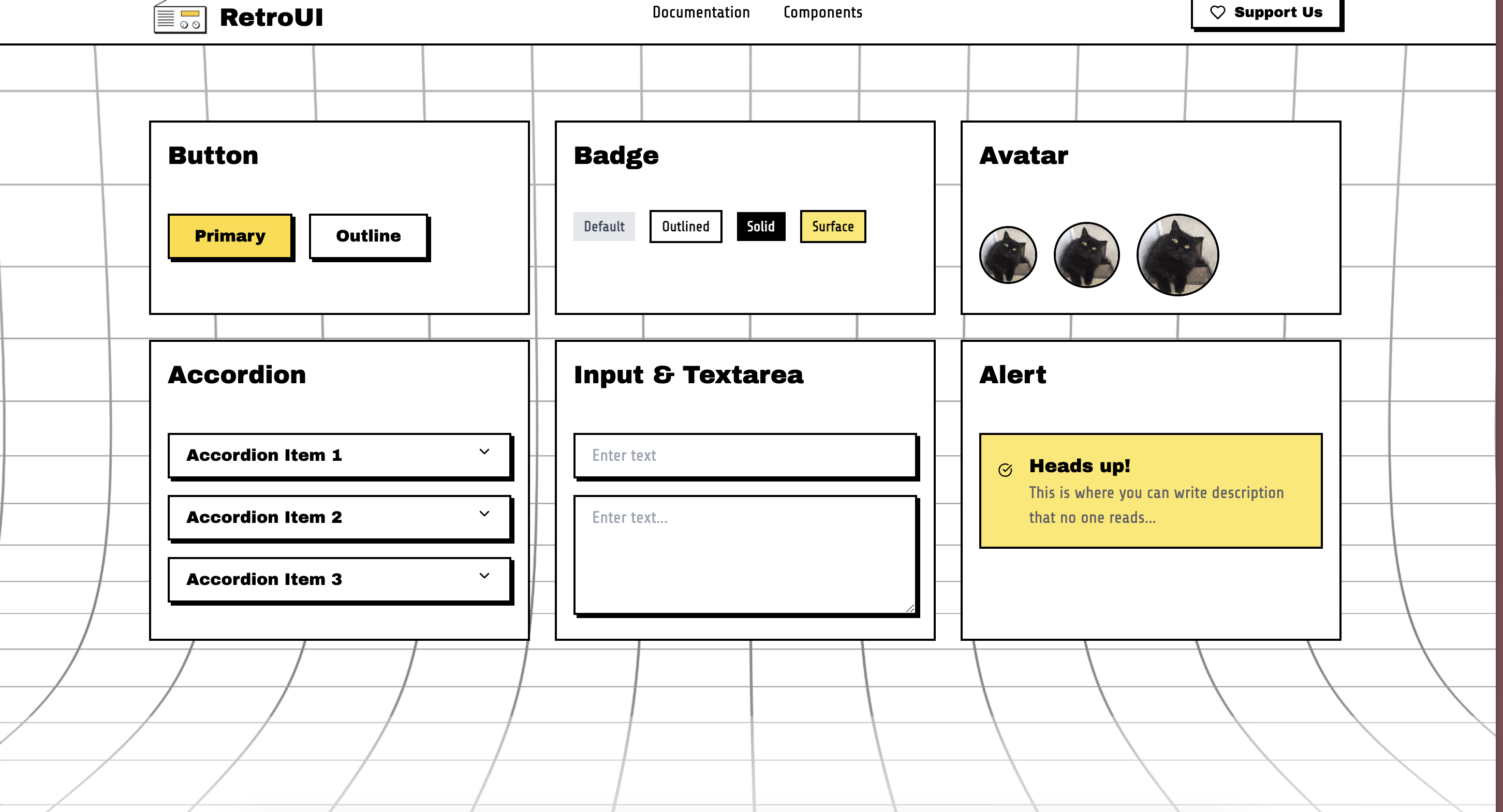 Media UI retro 3