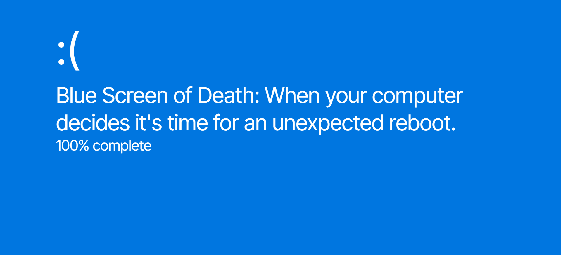 BSOD - Blue Screen of Death Screensaver media 2