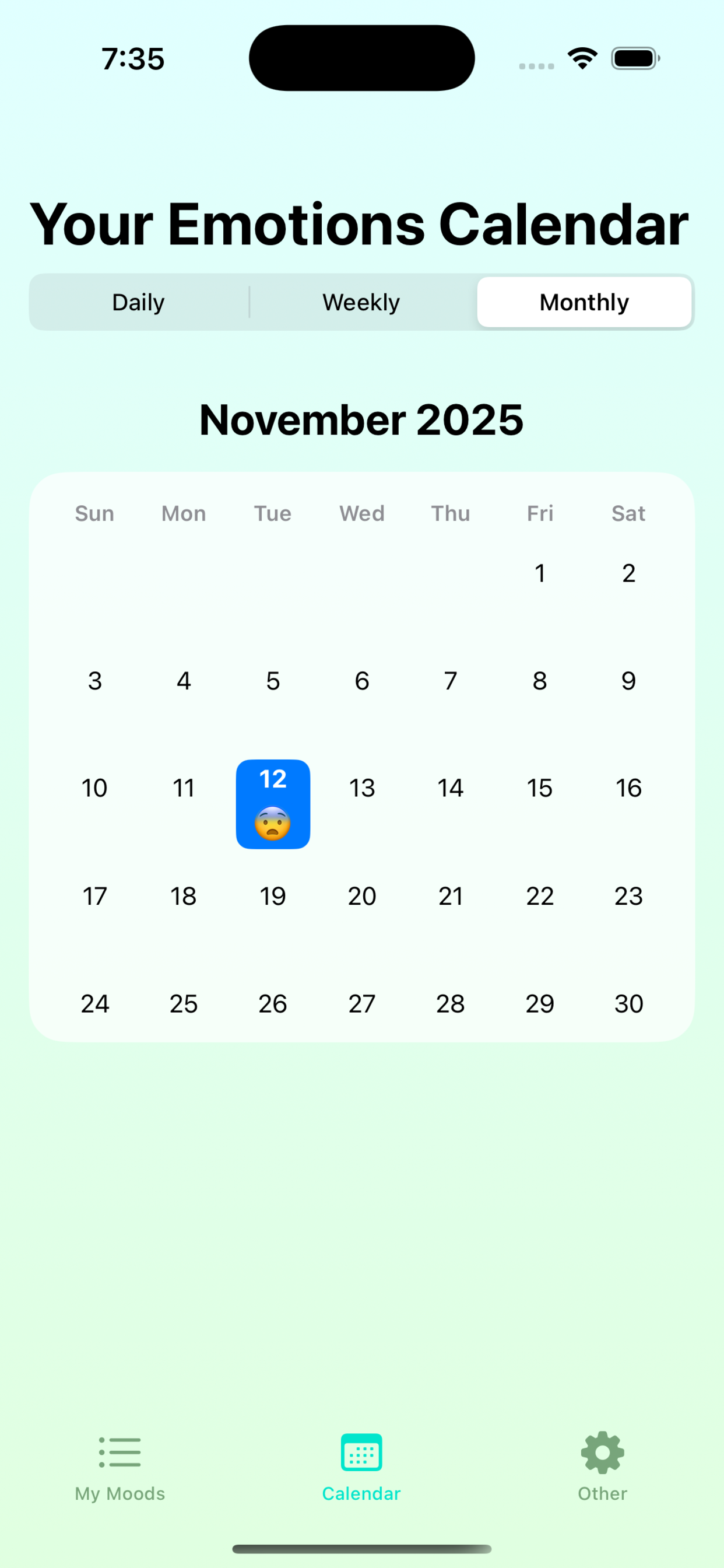 EYM: Elevate Your Mood - Screenshot 4 showing product features and functionality