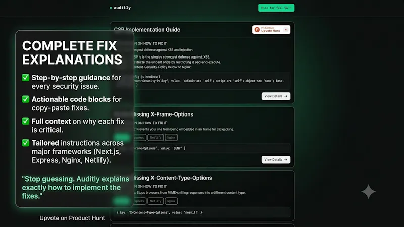 Auditly — Scan before you ship screenshot 4