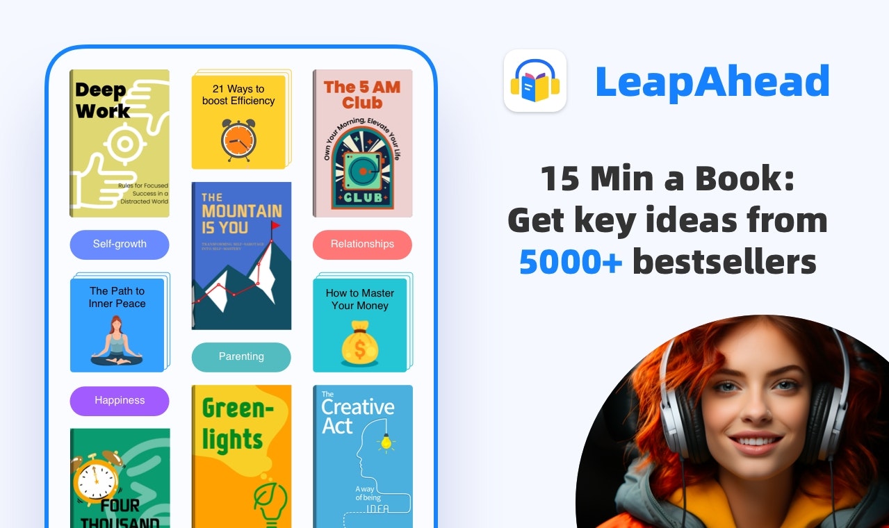 startuptile LeapAhead-Master any book in 15 min audio summary