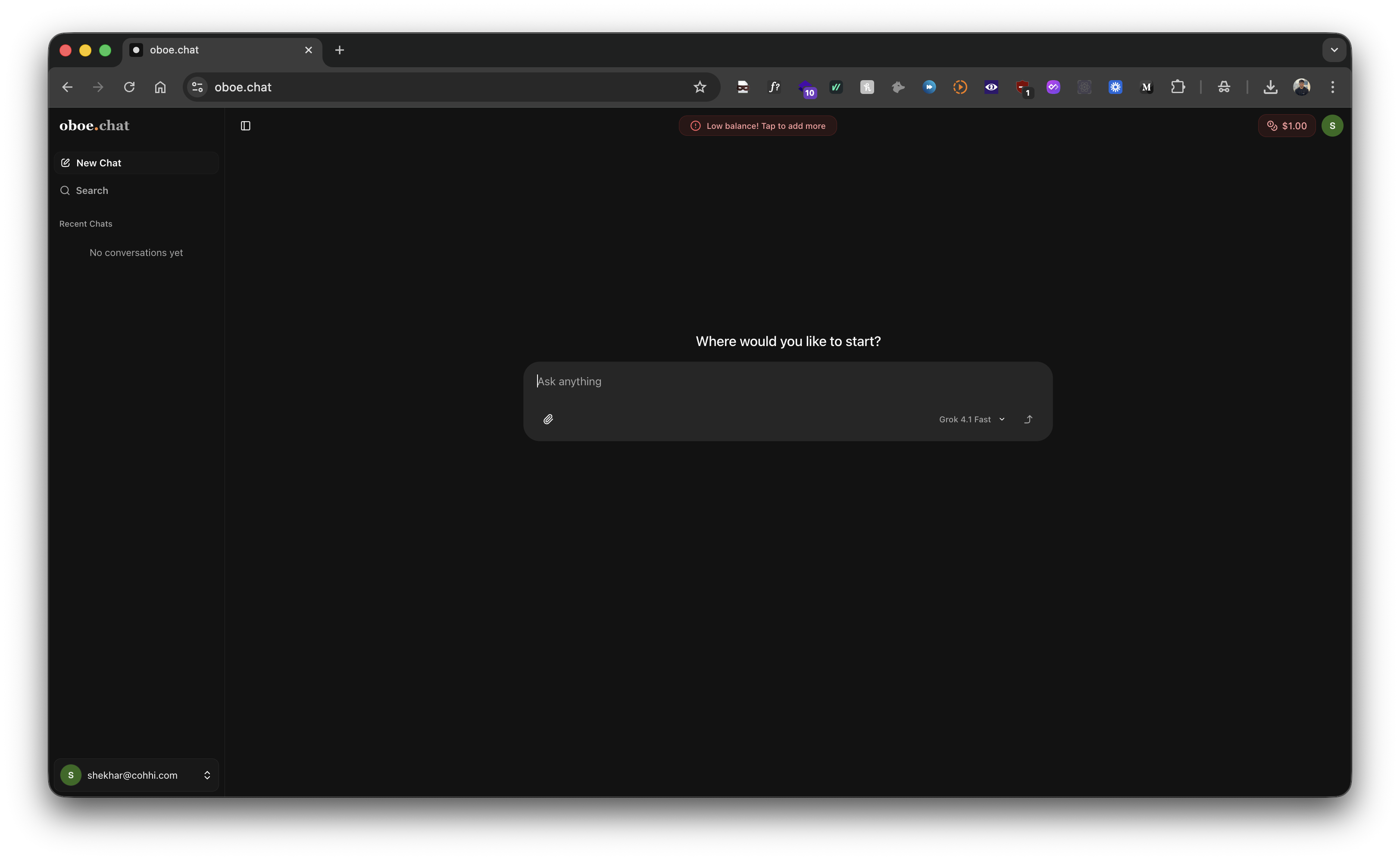 oboe.chat - Screenshot 3 showing product features and functionality
