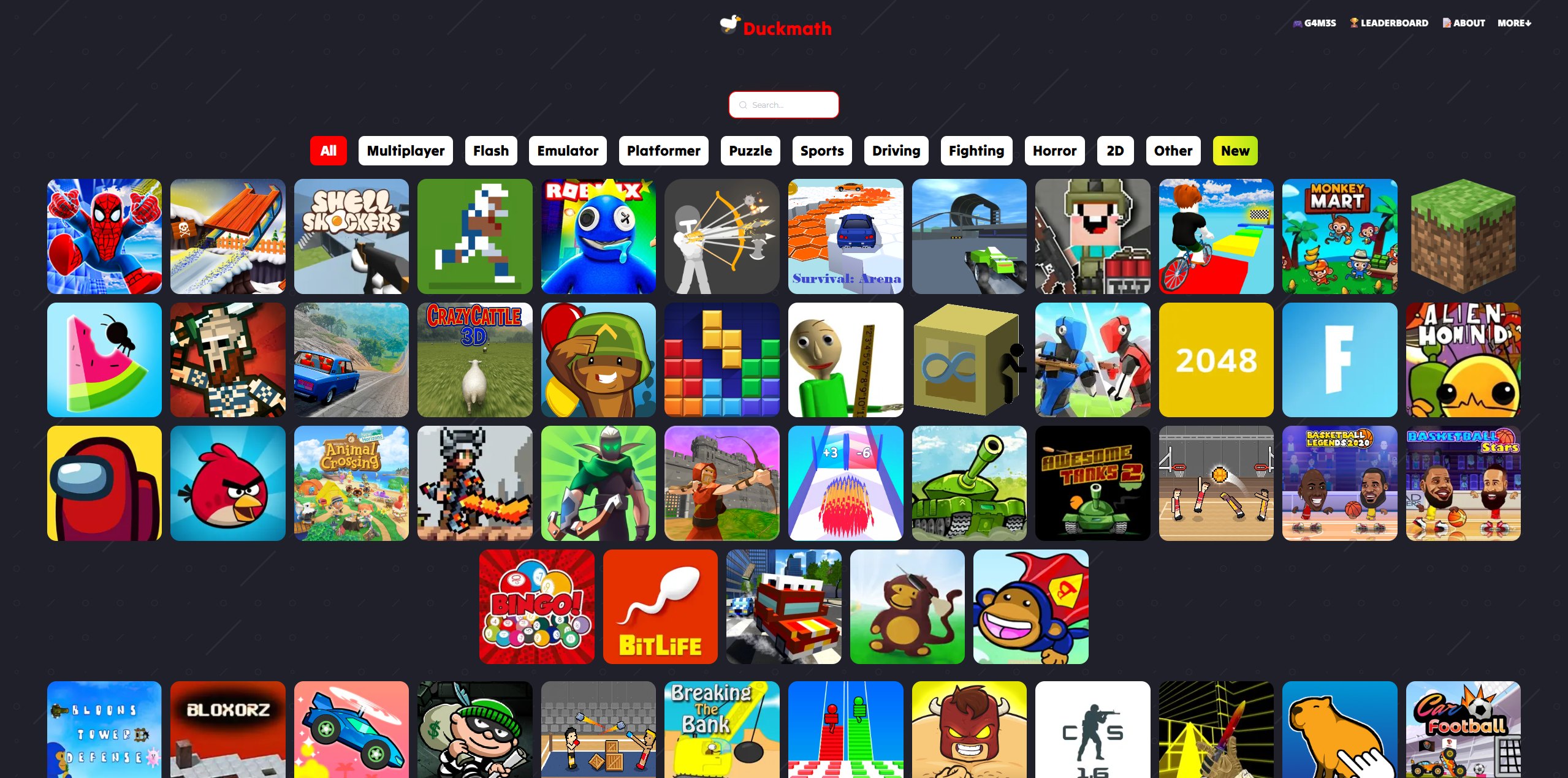 Duckmath.org - 200 ücretsiz web oyunu - Sıkılmış?En İyi Flash, Unity ve HTML Games arasından seçim yapın medya 2