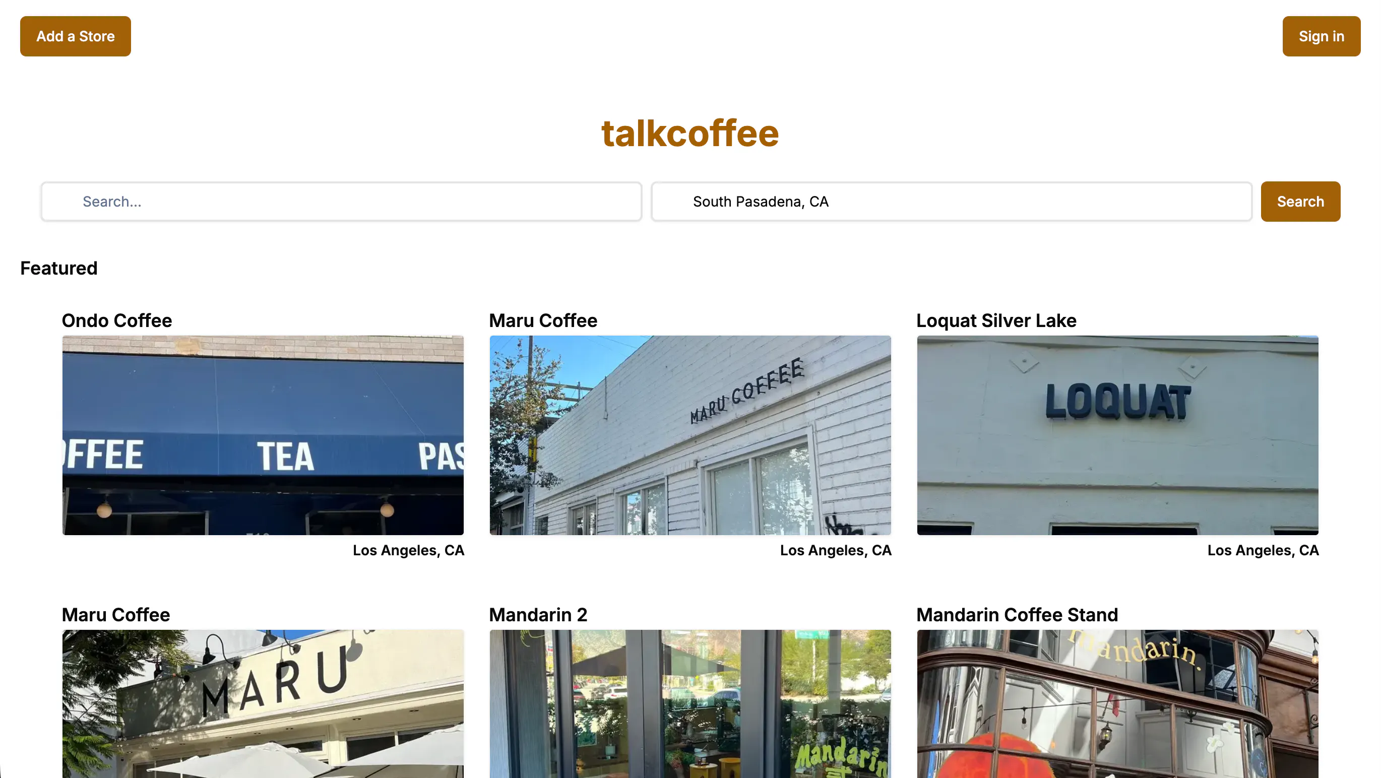 talkcoffee gallery image