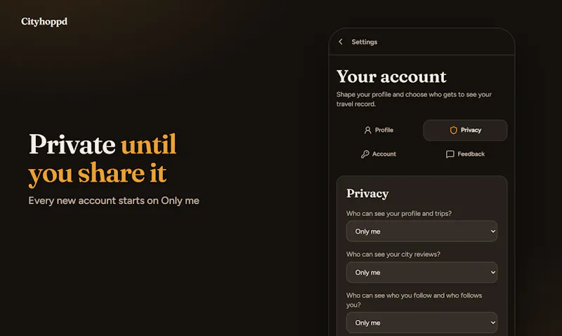 Cityhoppd screenshot 8
