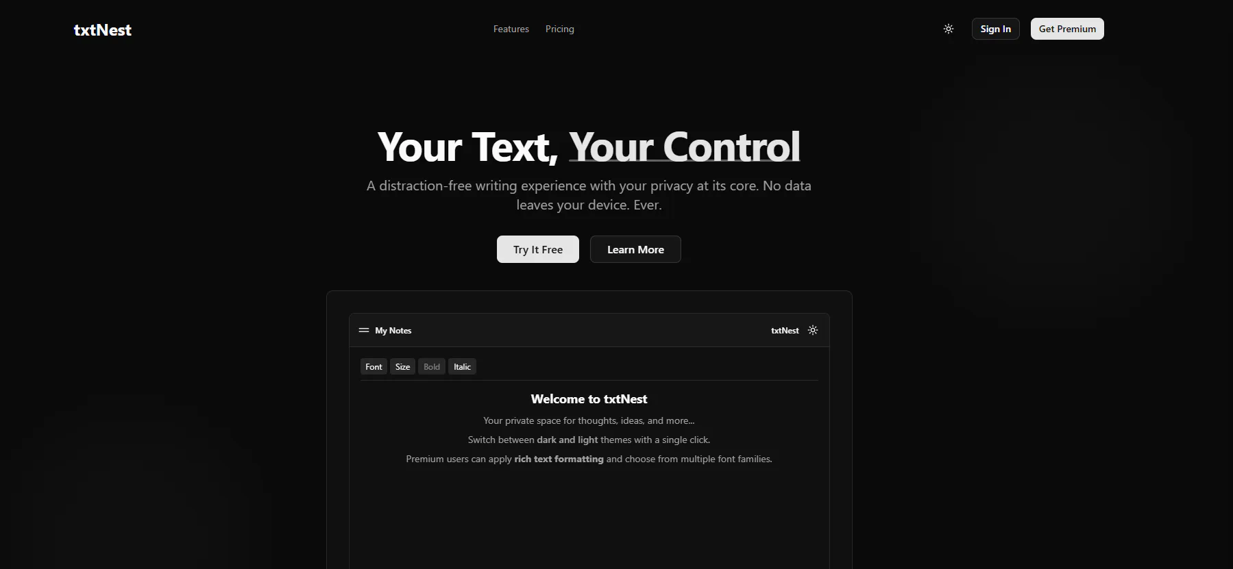 txtNest gallery image