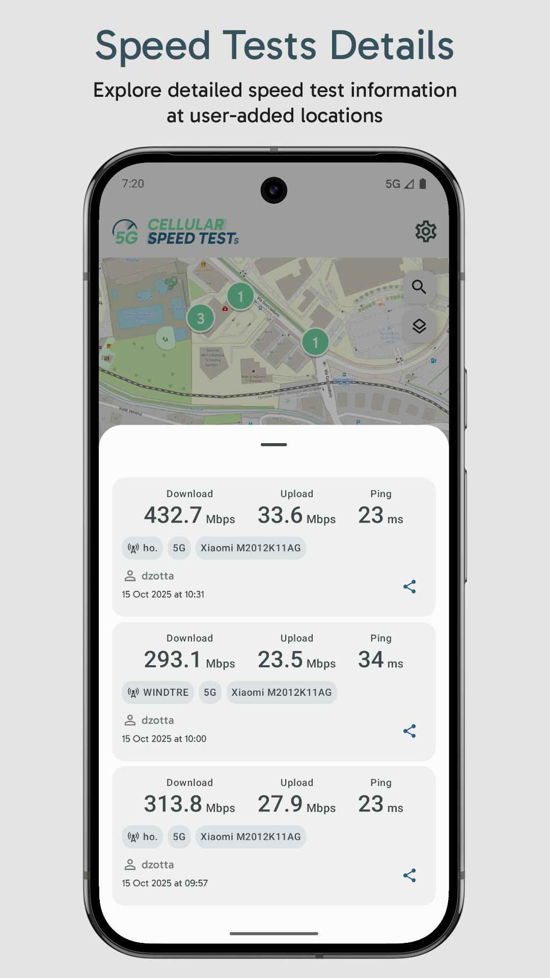 Cellular Speed Tests gallery image