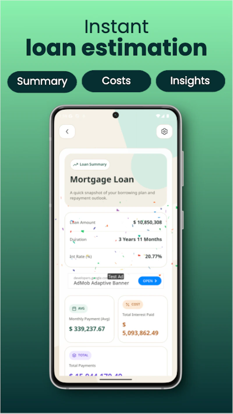Loan Estimator screenshot 5