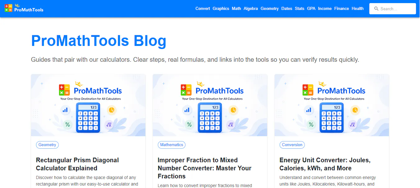 ProMathTools gallery image
