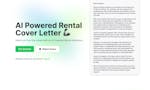 AI Rental Cover Letter image