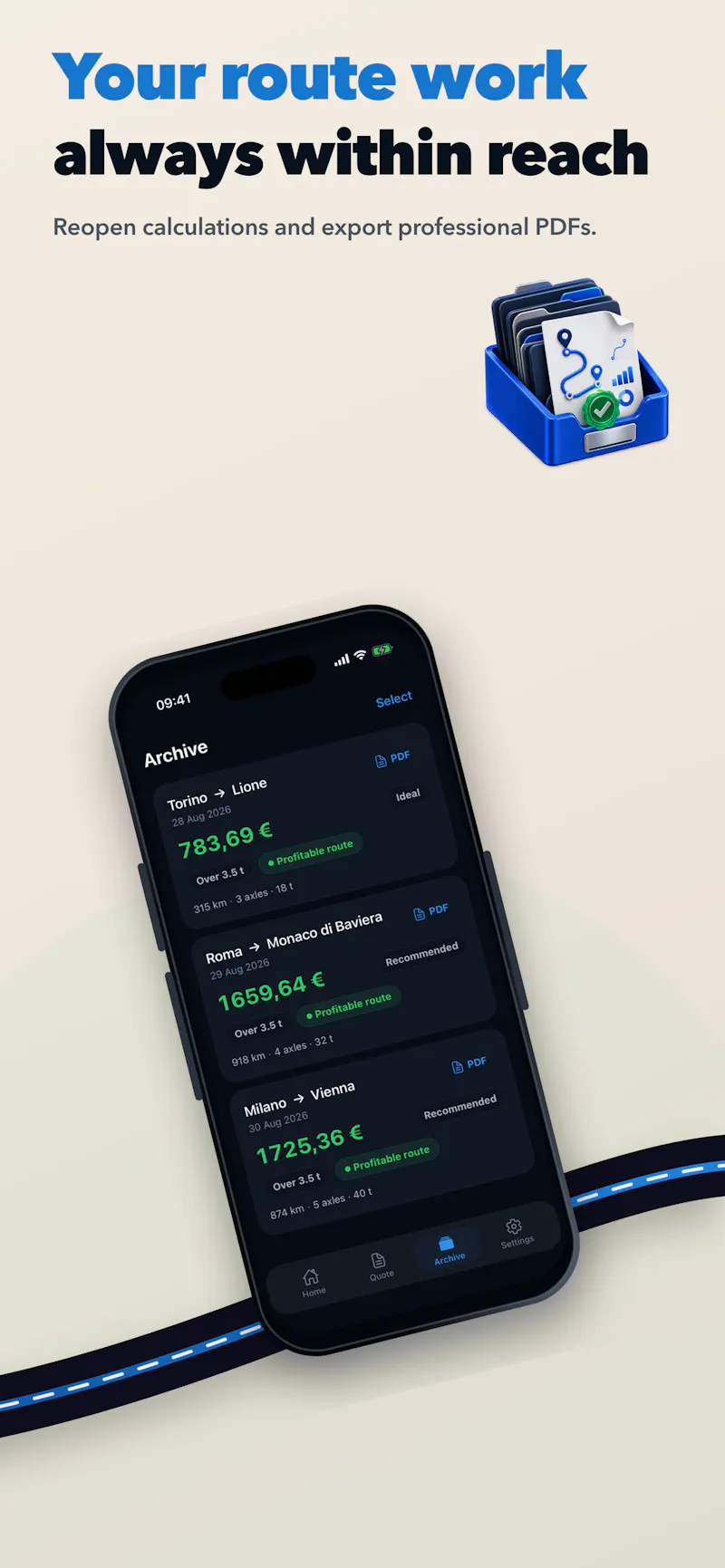 RouteBudget EU screenshot 5