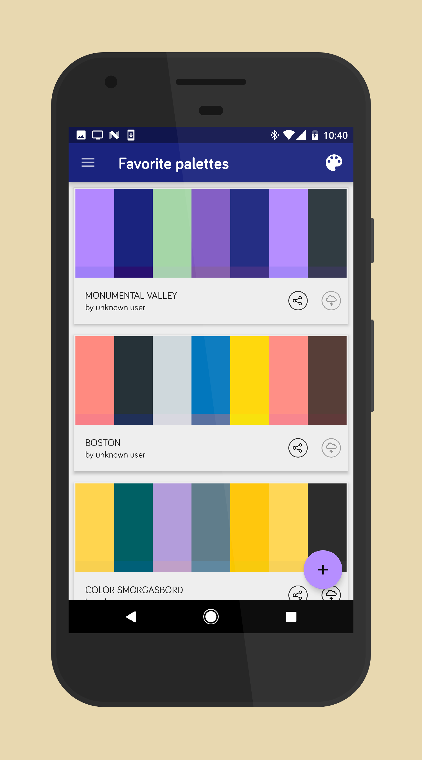 Quanto: Material Palettes gallery image