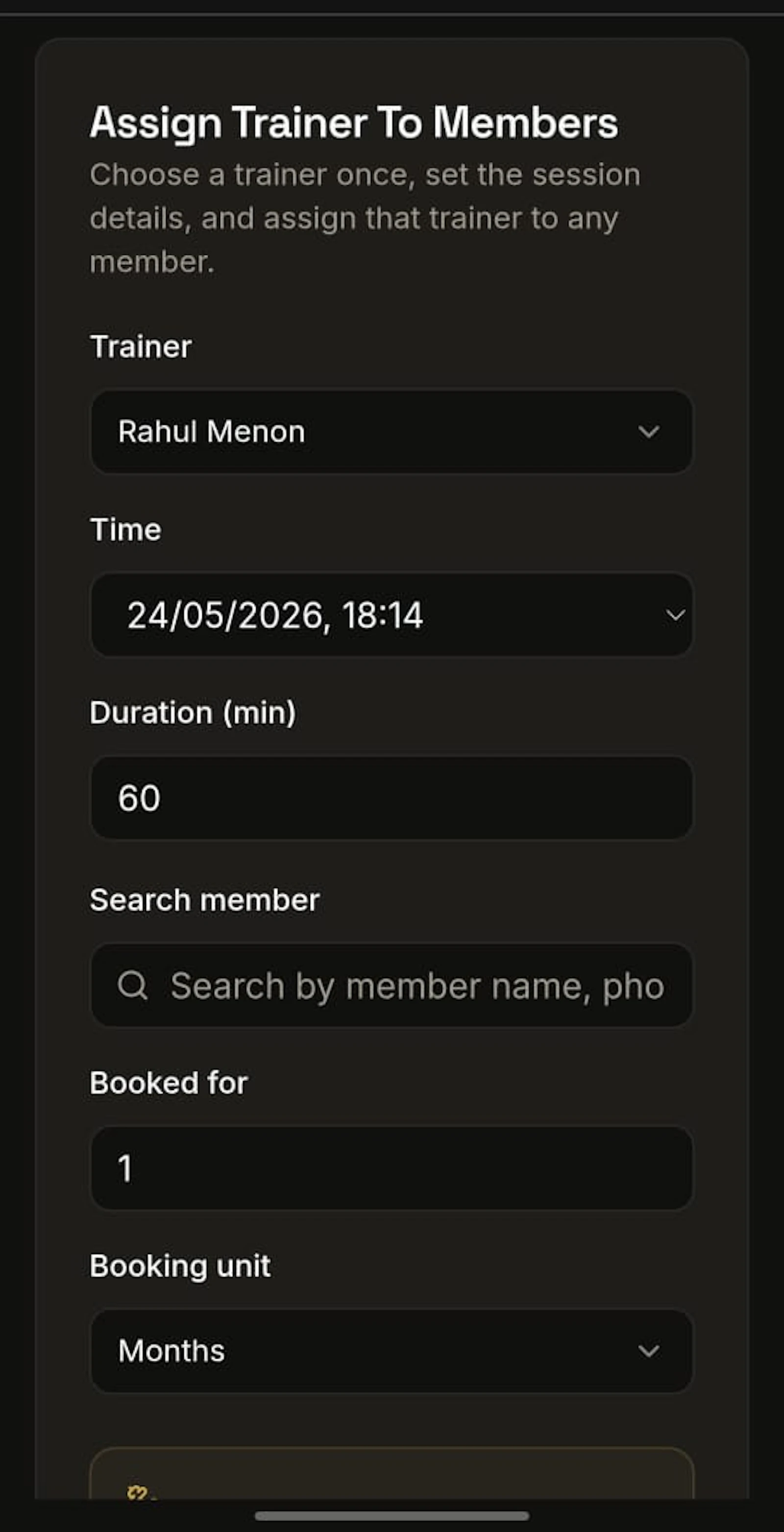 MS FitOS screenshot 3