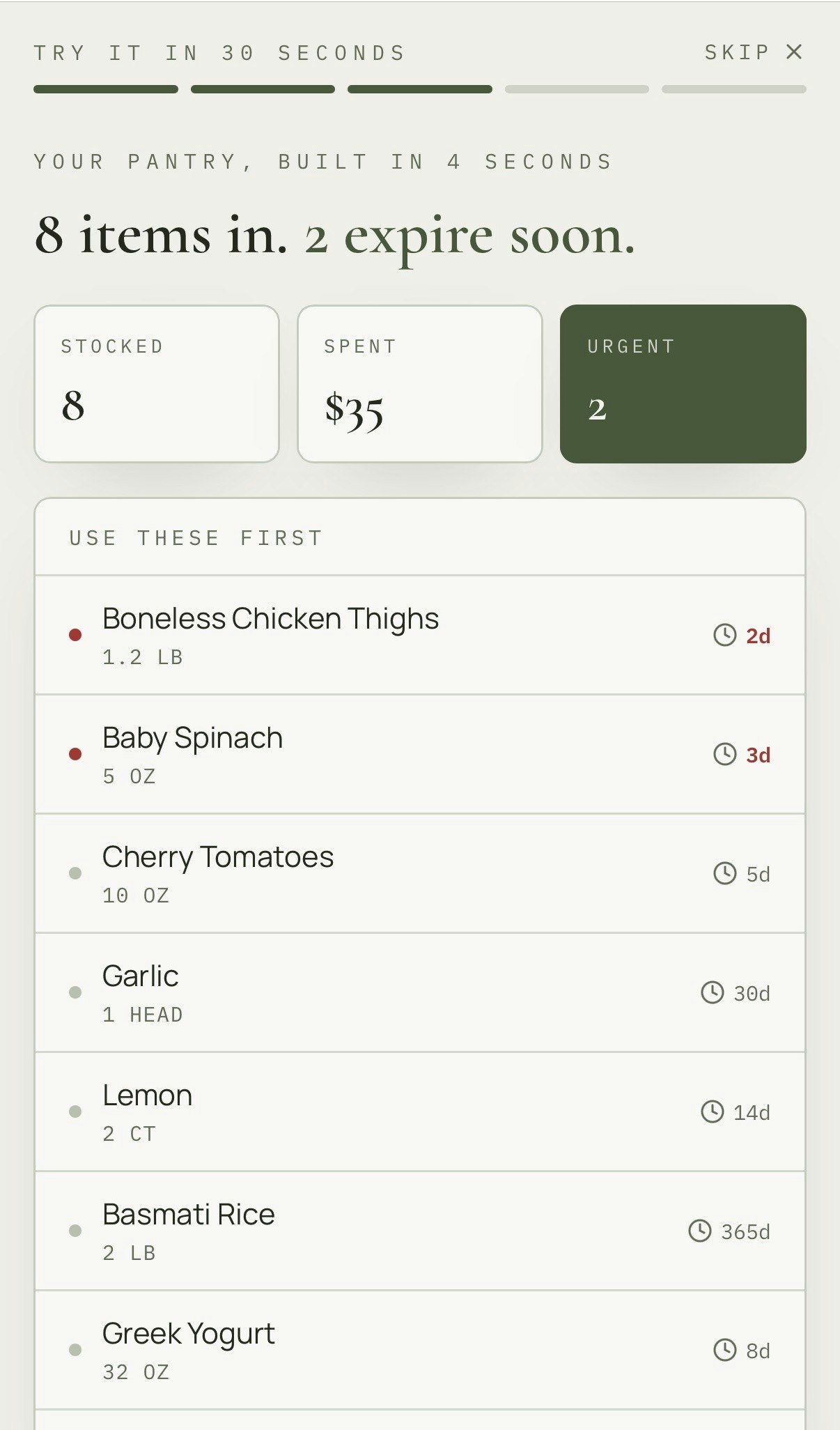 Receipts to Recipes gallery image