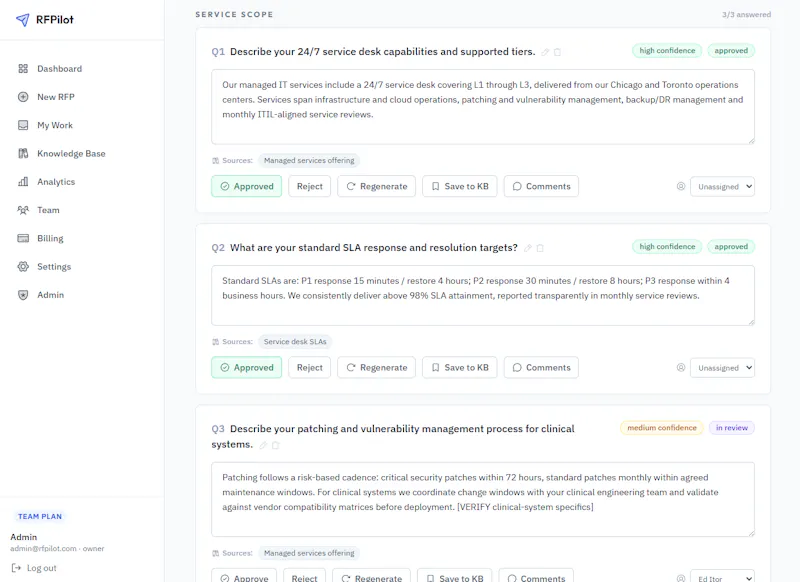 RFPilot screenshot 4