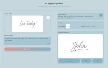 AI Signature Generator gallery image