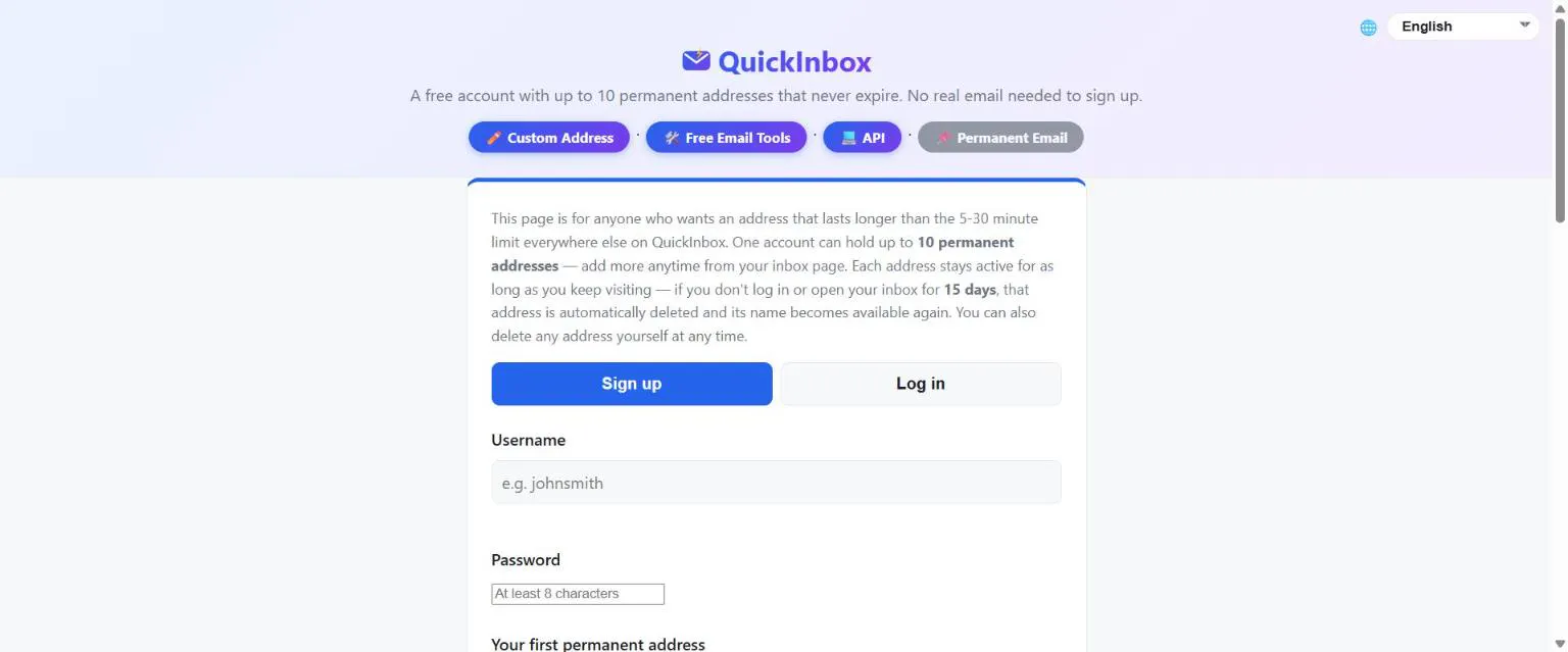 QuickInbox gallery image