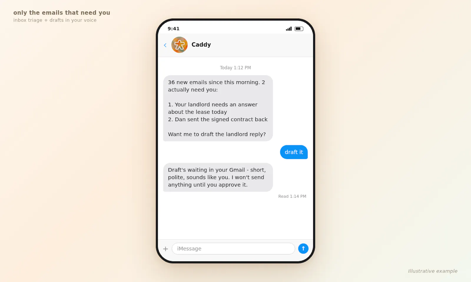 Caddy screenshot 2