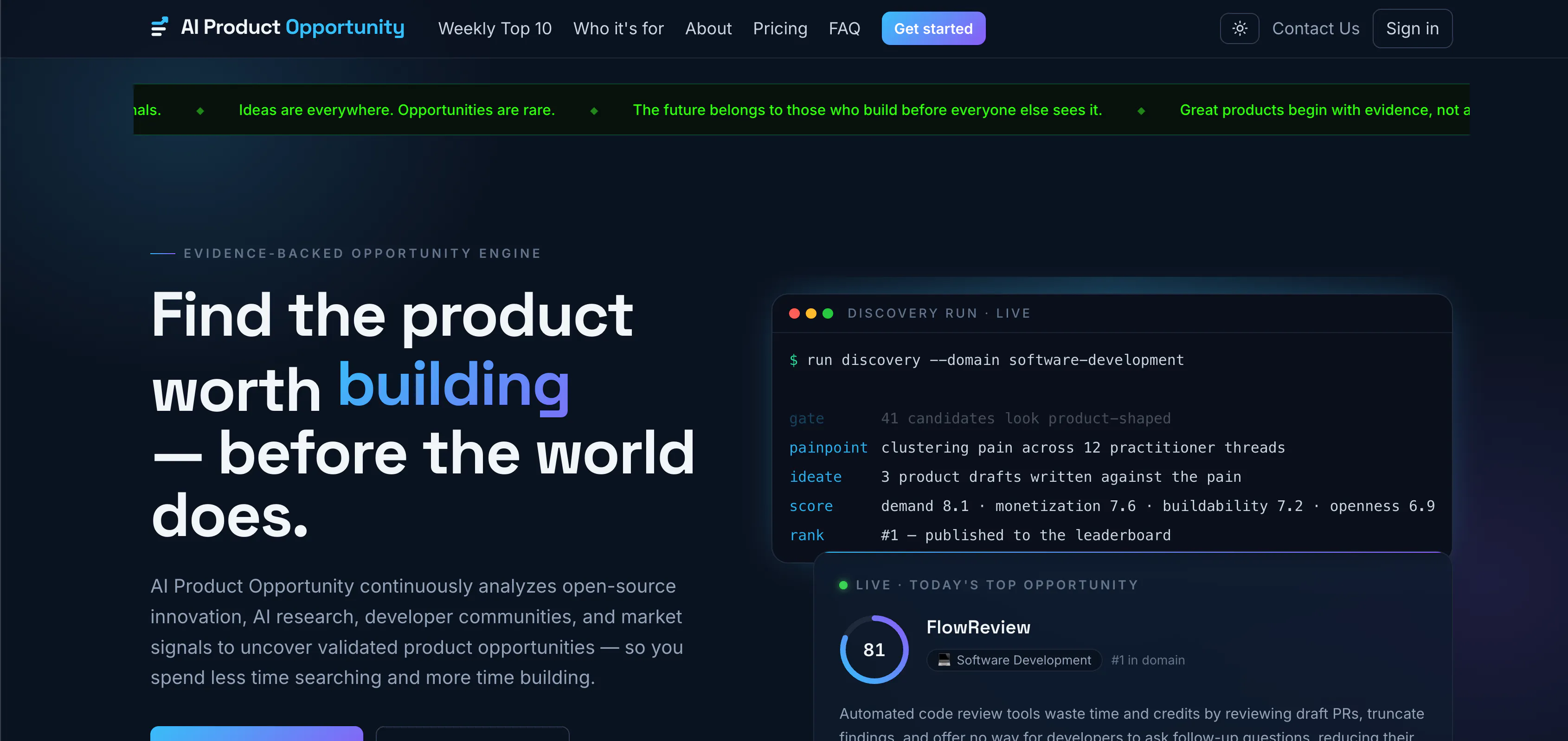 AI Product Opportunity gallery image