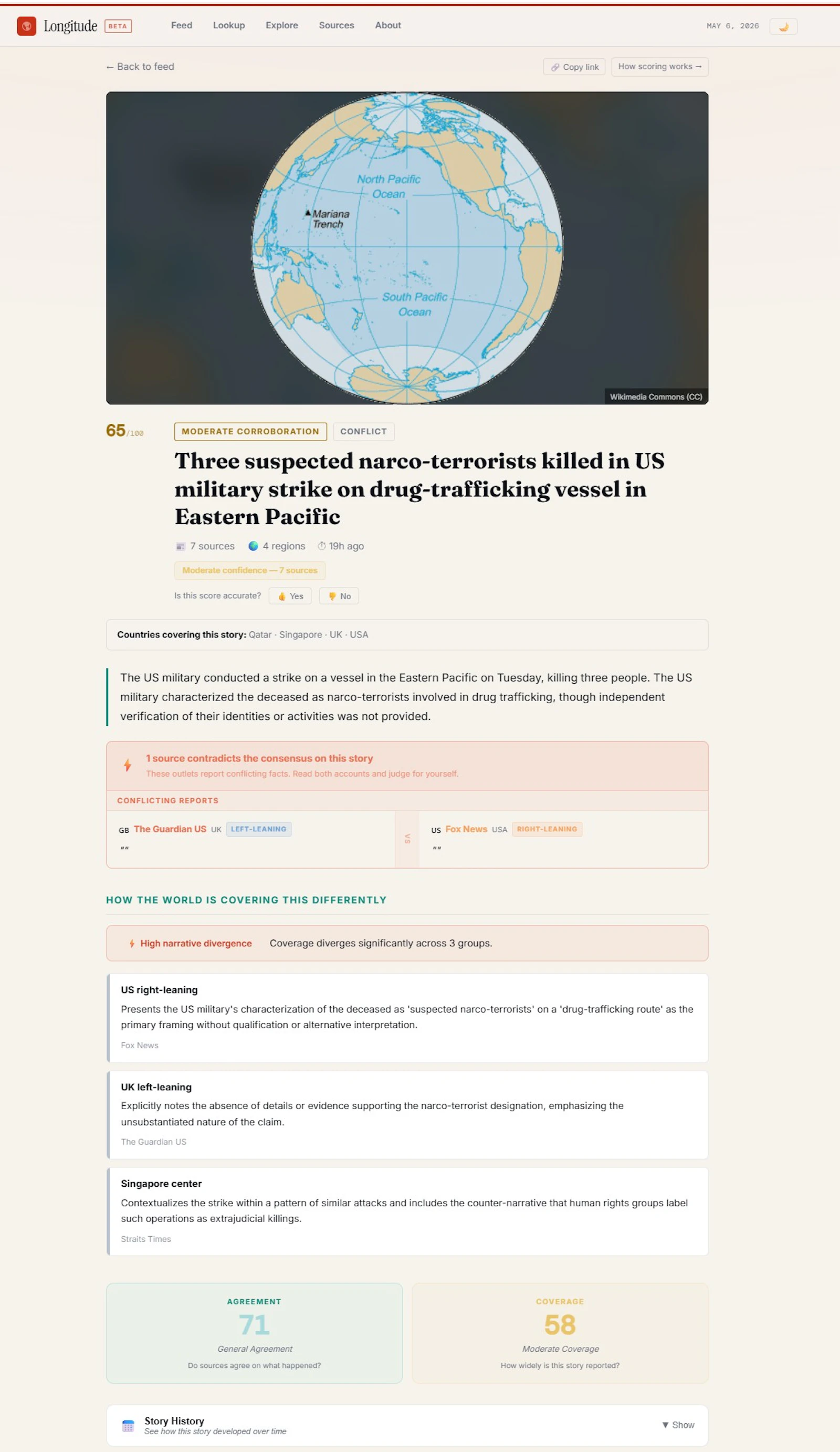 Longitude screenshot 2