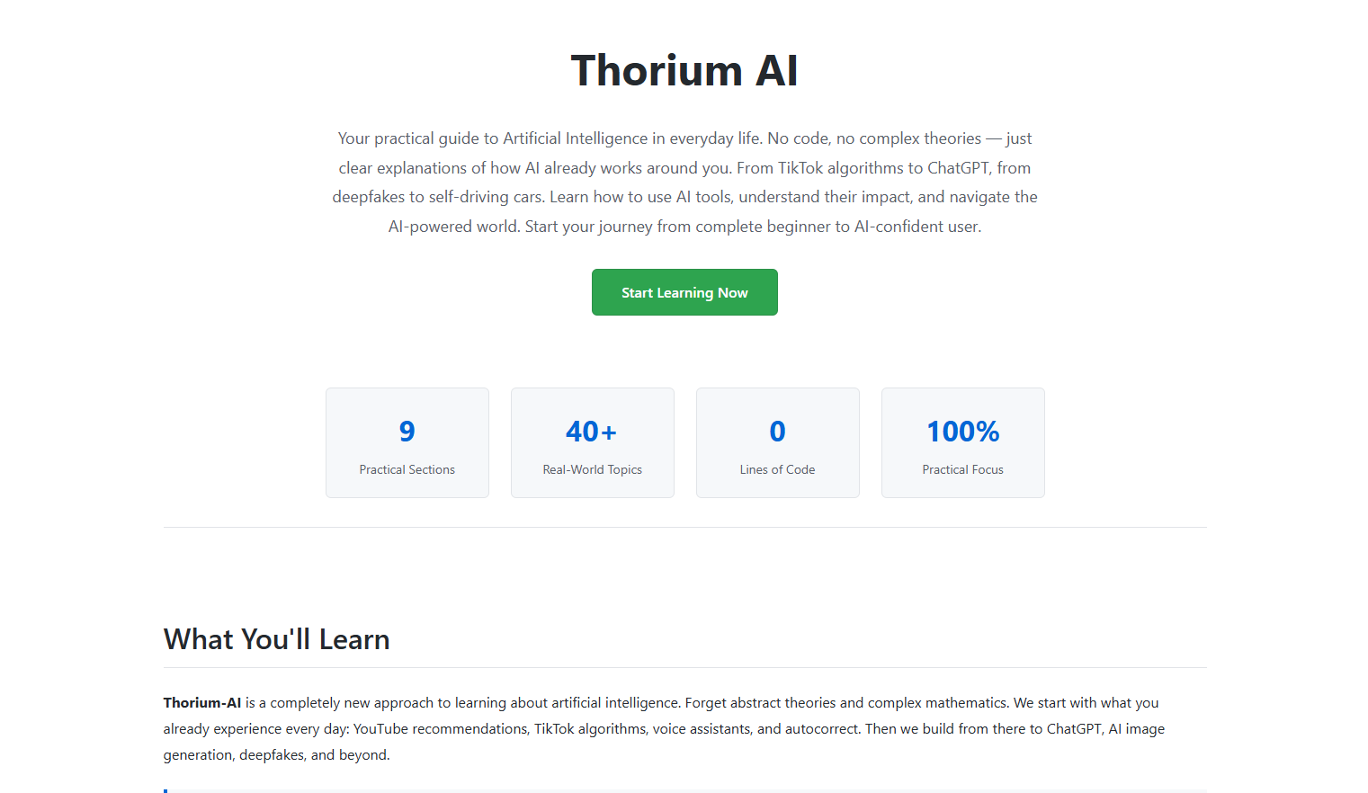 Thorium-AI gallery image