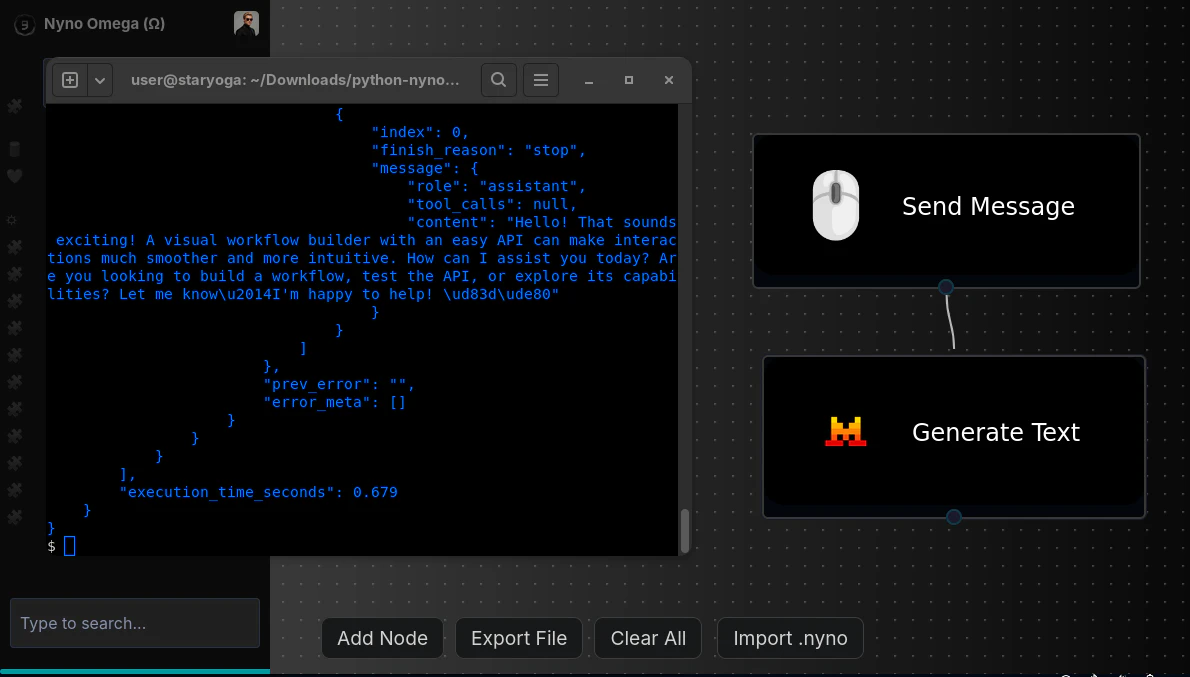 Nyno (Omega) screenshot 4