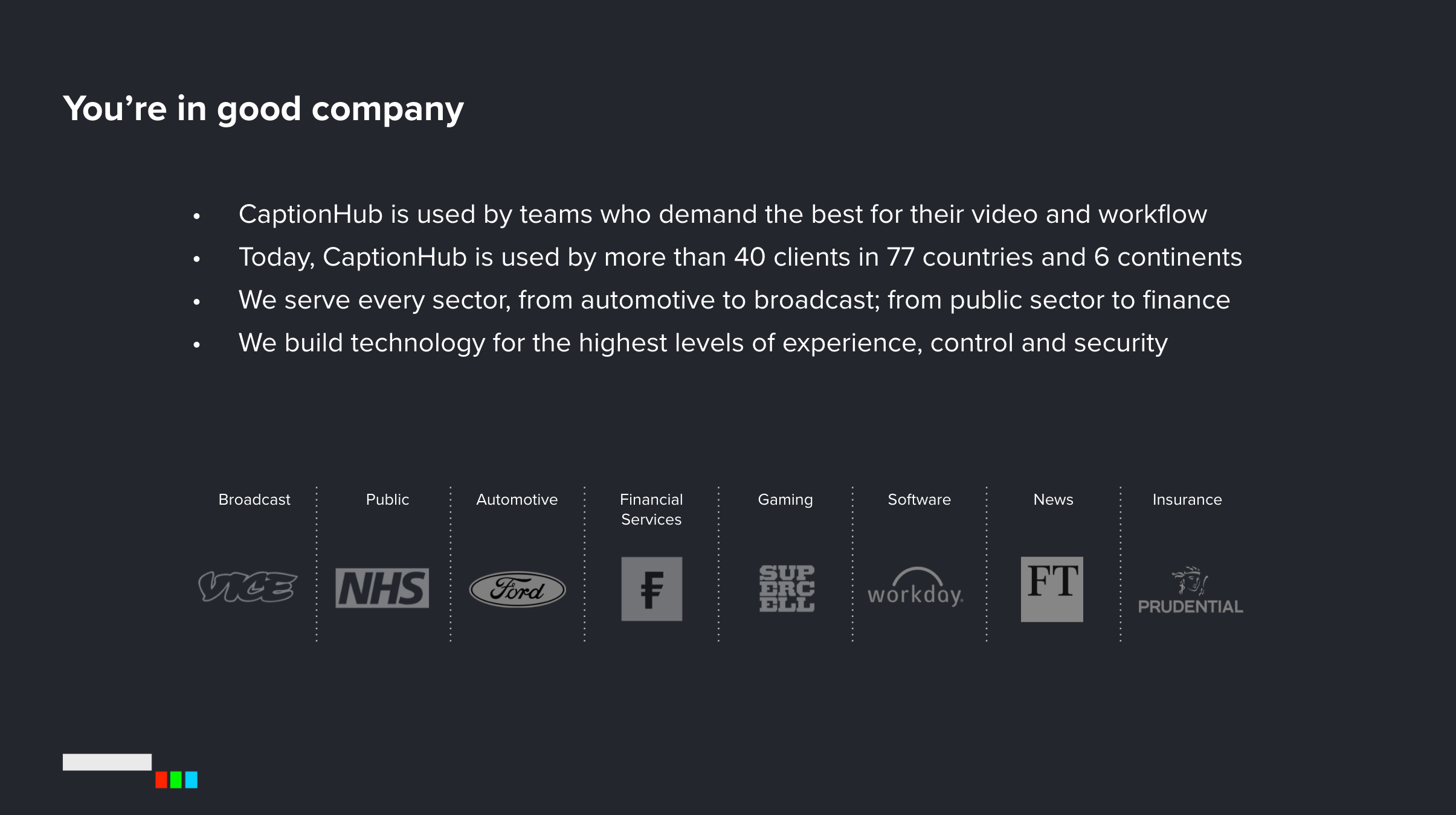 CaptionHub gallery image