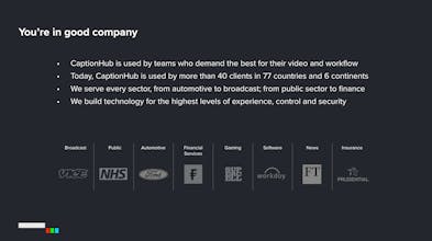 CaptionHub gallery image