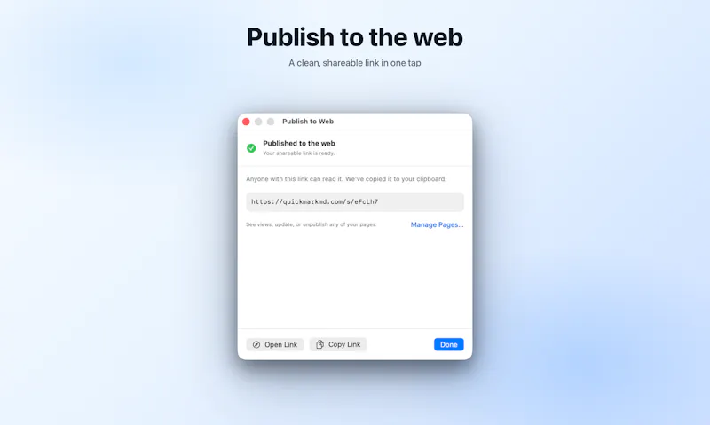 QuickMark screenshot 7