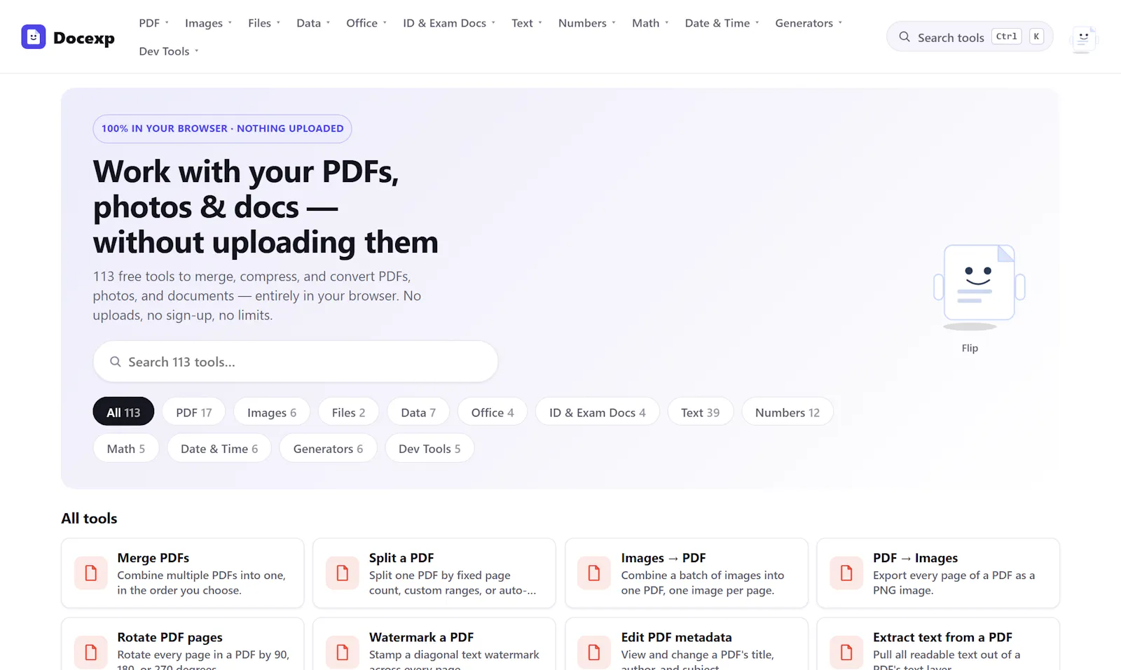 Docexp screenshot 4