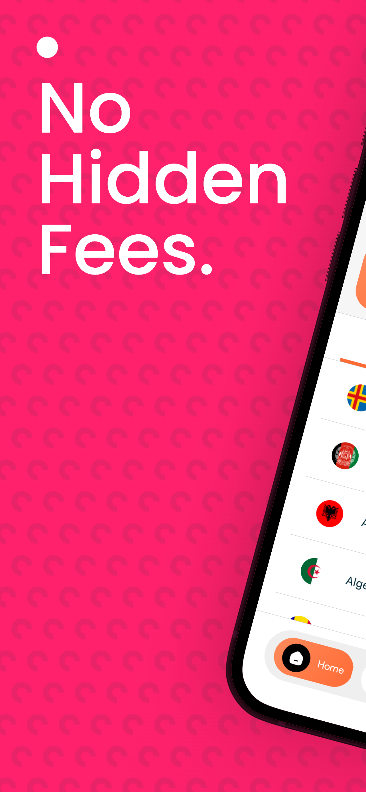 Nomado eSIM: Travel Data Plan - Main screenshot showing features and interface