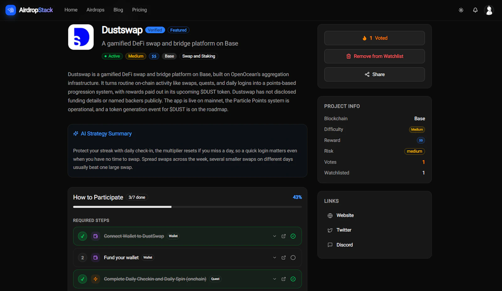 AirdropStack screenshot 3