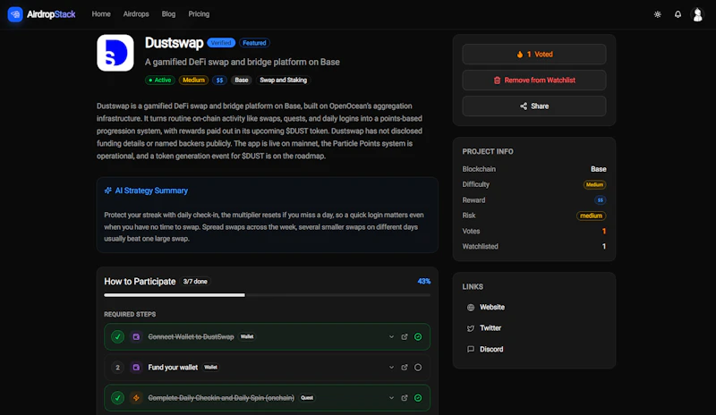 AirdropStack screenshot 3