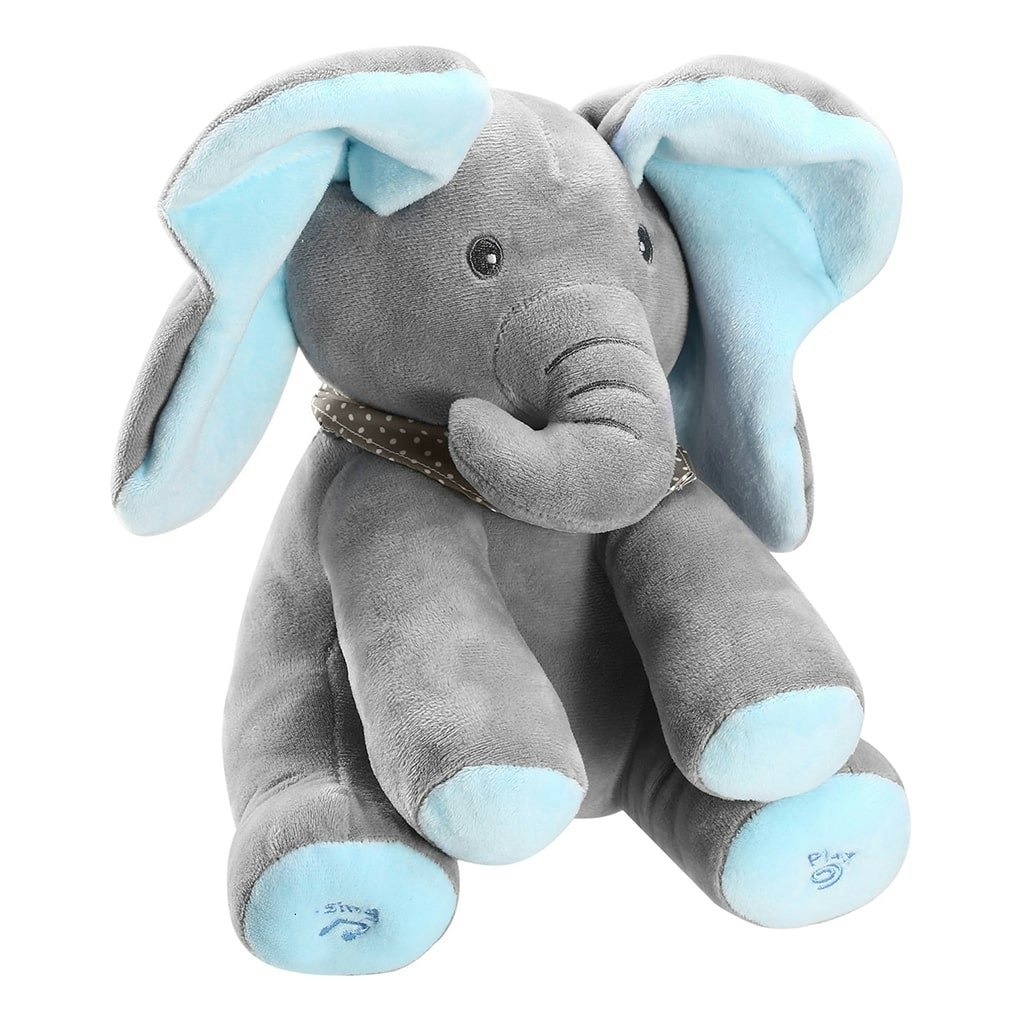 Interactive Peek-a-Boo Elephant Toy gallery image