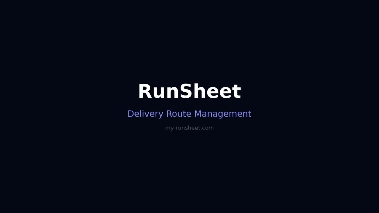 RunSheet gallery image