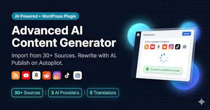 Advanced AI Content Generator gallery image