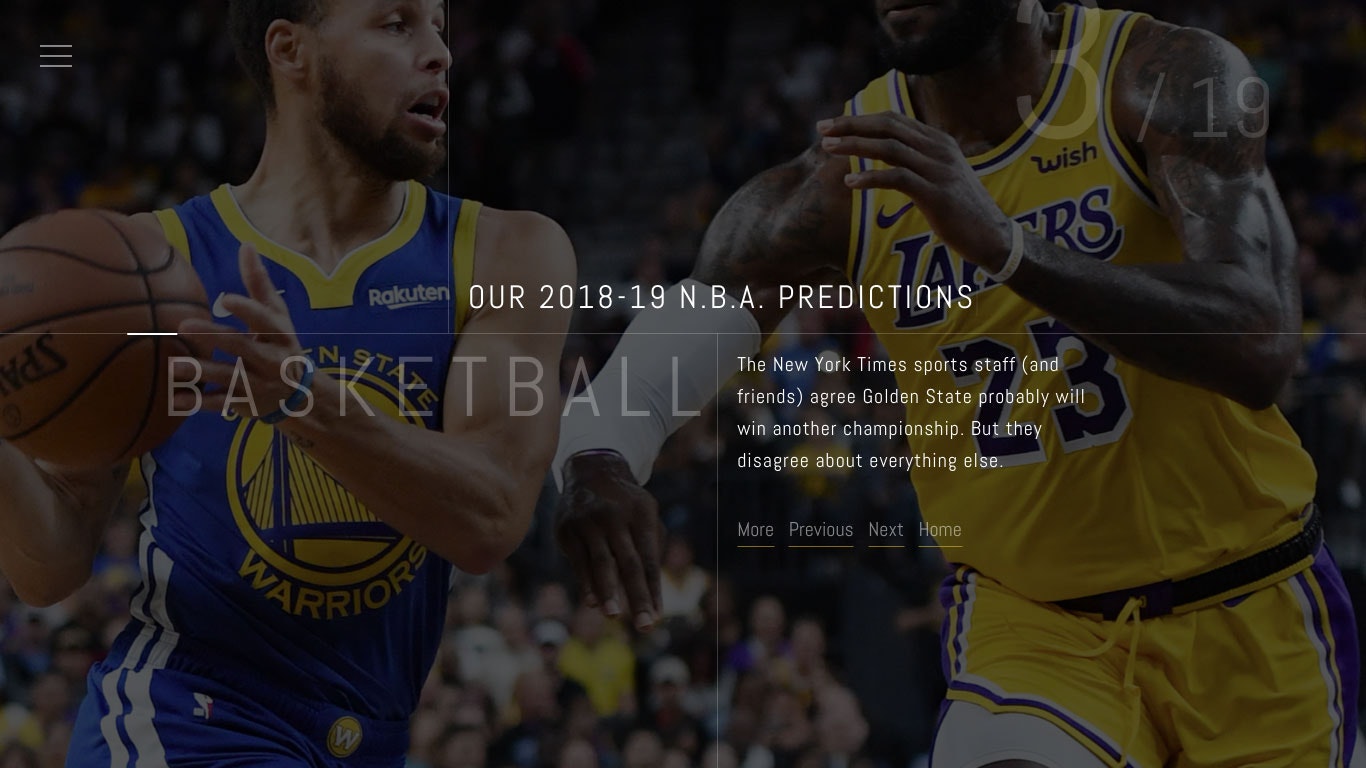 The New York Times Top Stories gallery image