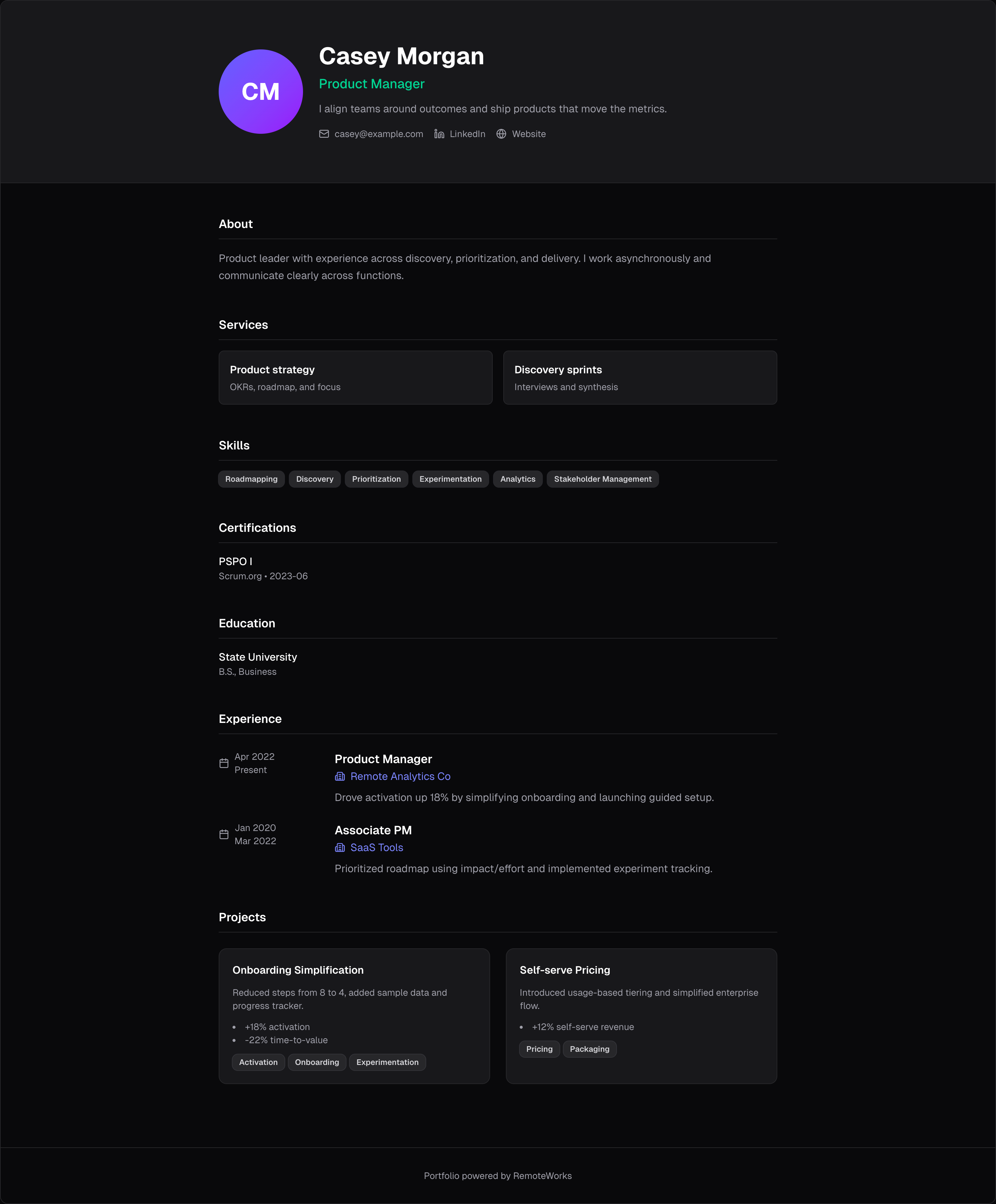 RemoteWorks gallery image