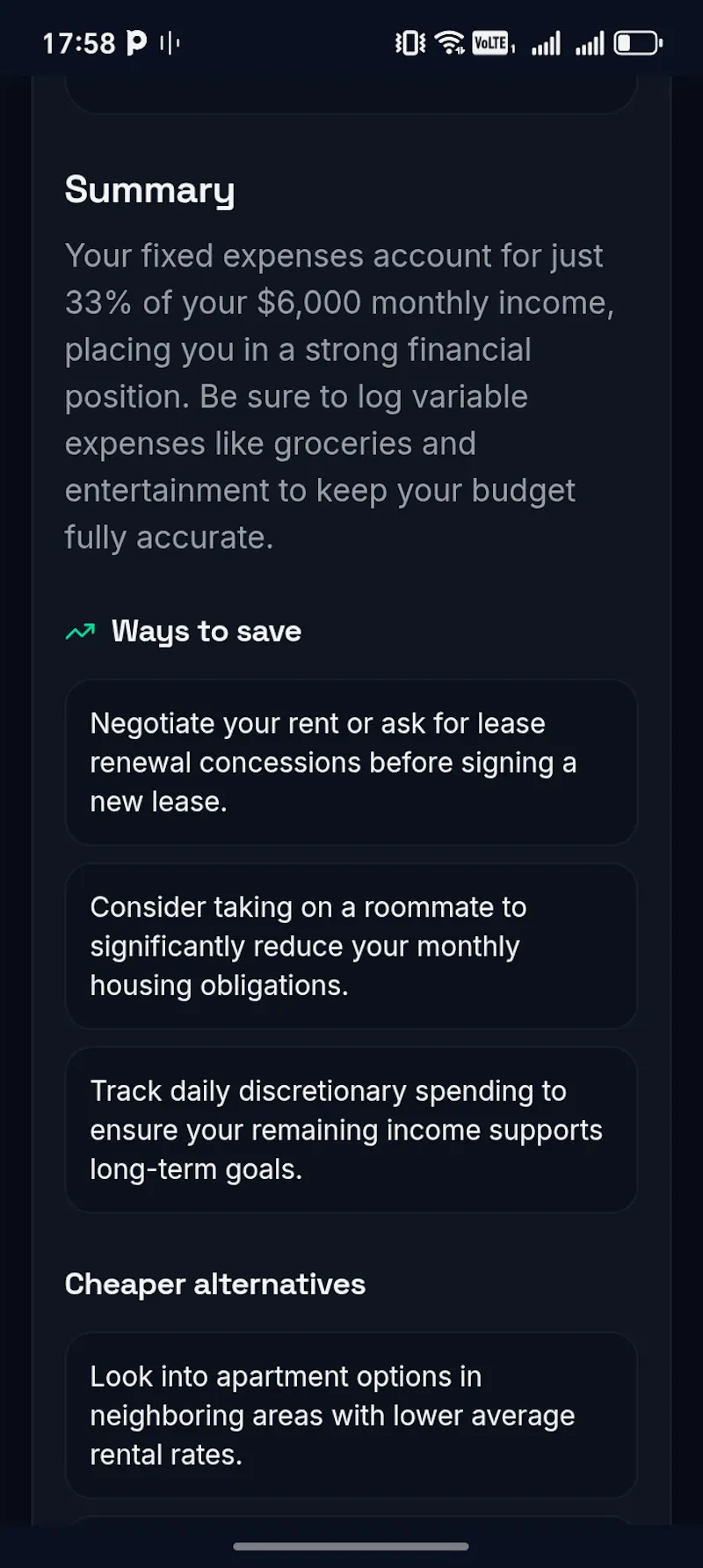 SmartBudget AI screenshot 3