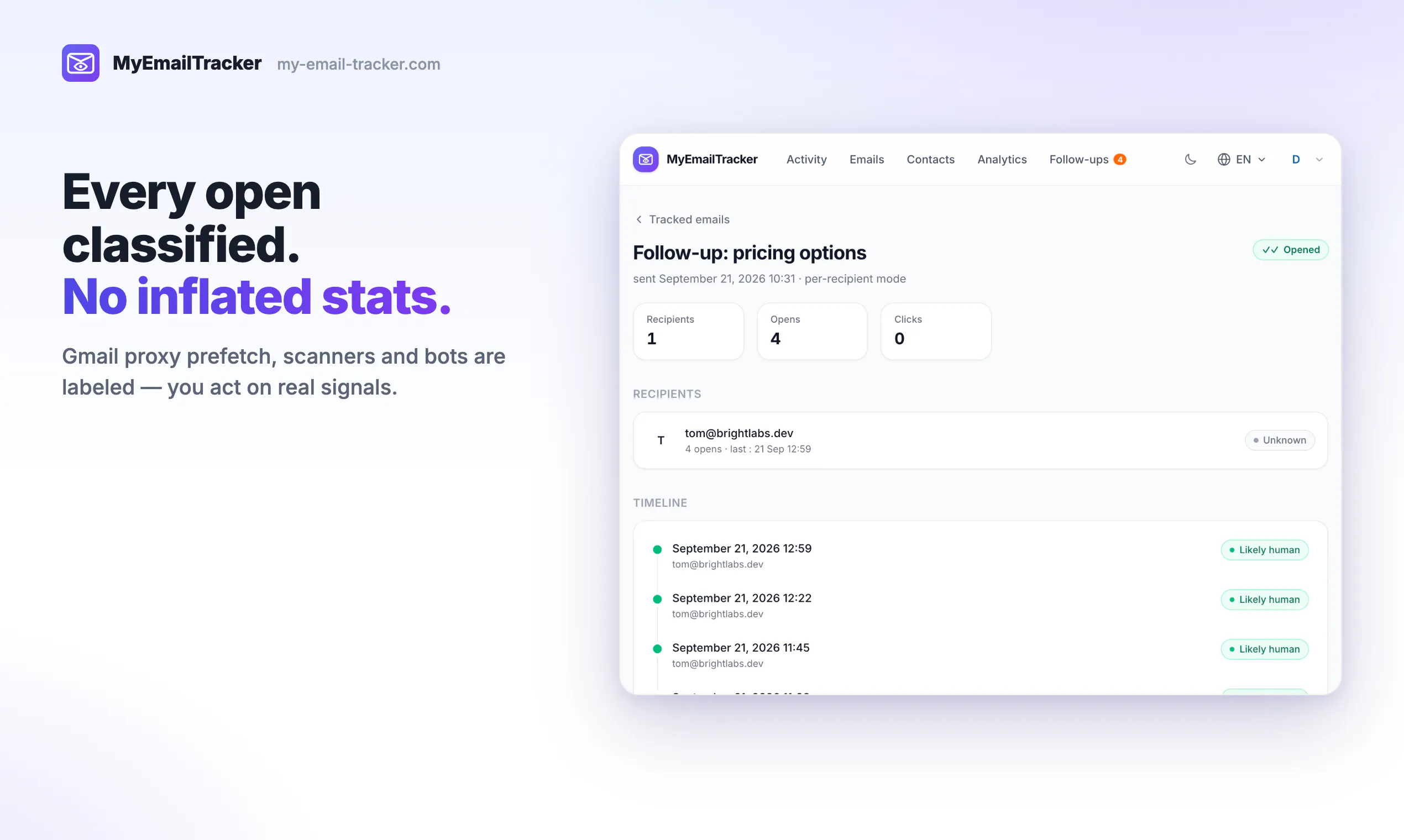 My Email Tracker (GDPR-ready) gallery image