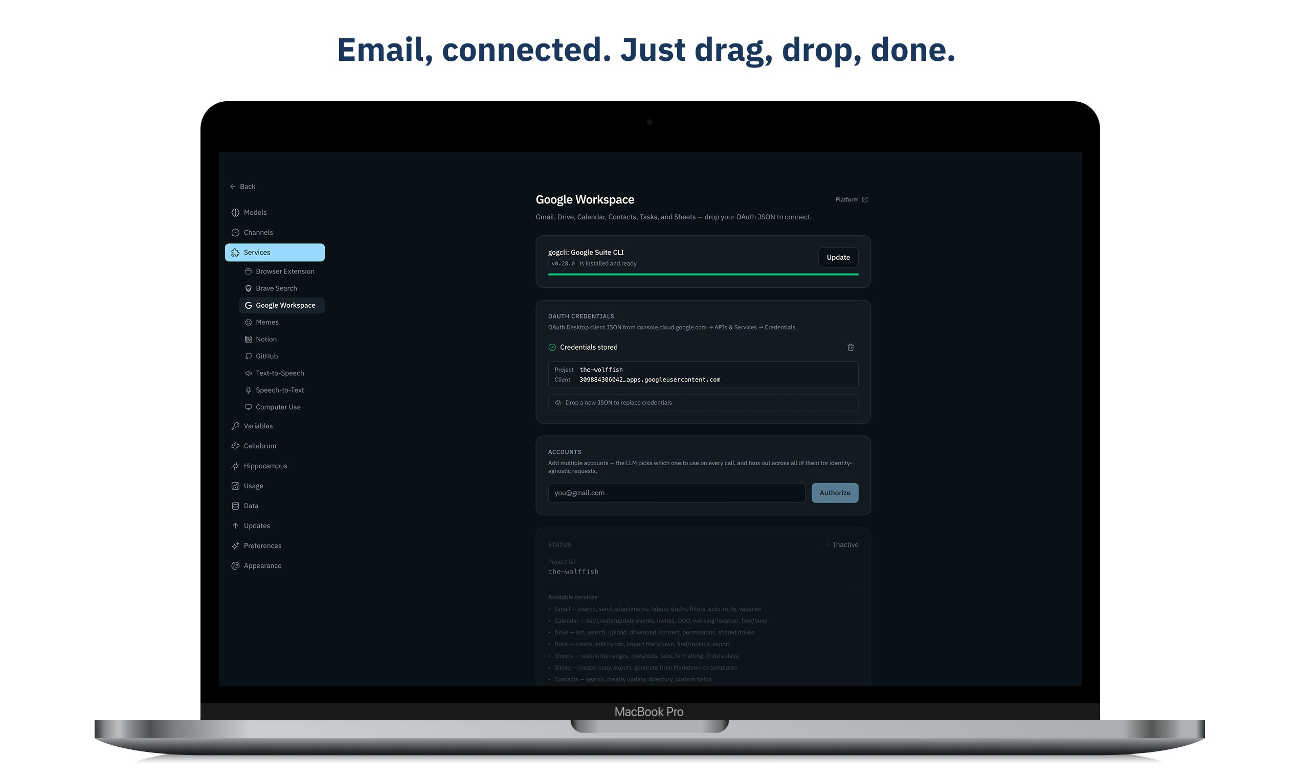 Wolffish: Personal AI Agent For Everyone gallery image