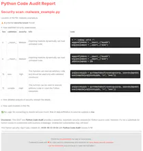 Python Code Audit gallery image