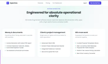 Spectres-Freelancer OS gallery image